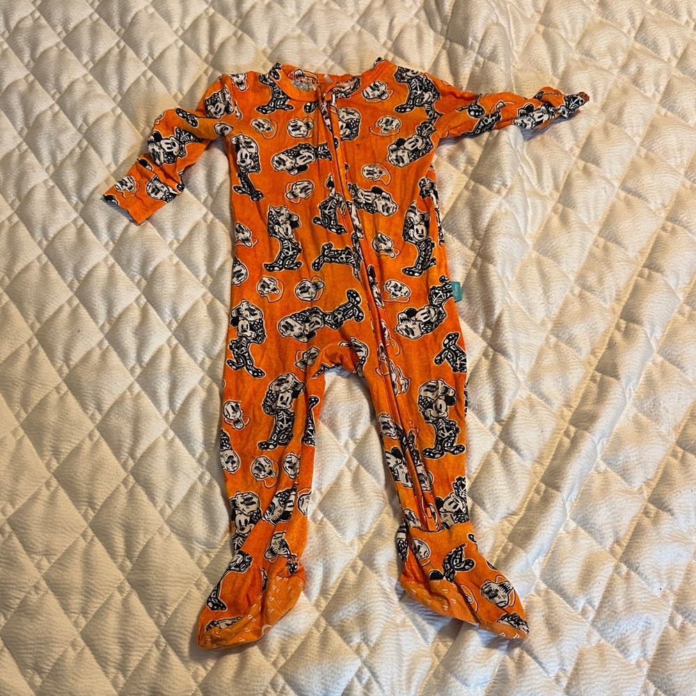 Posh peanut 9-12m Mickey Halloween Jammie’s